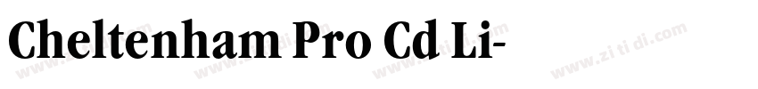Cheltenham Pro Cd Li字体转换 Cheltenham Pro Cd Li字体转换